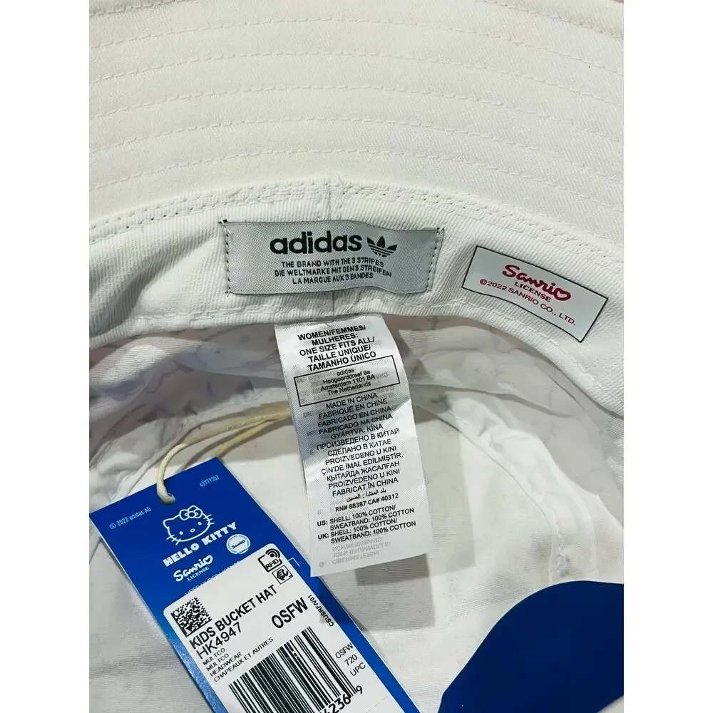 NWT❤️Adidas hello kitty kids bucket hat